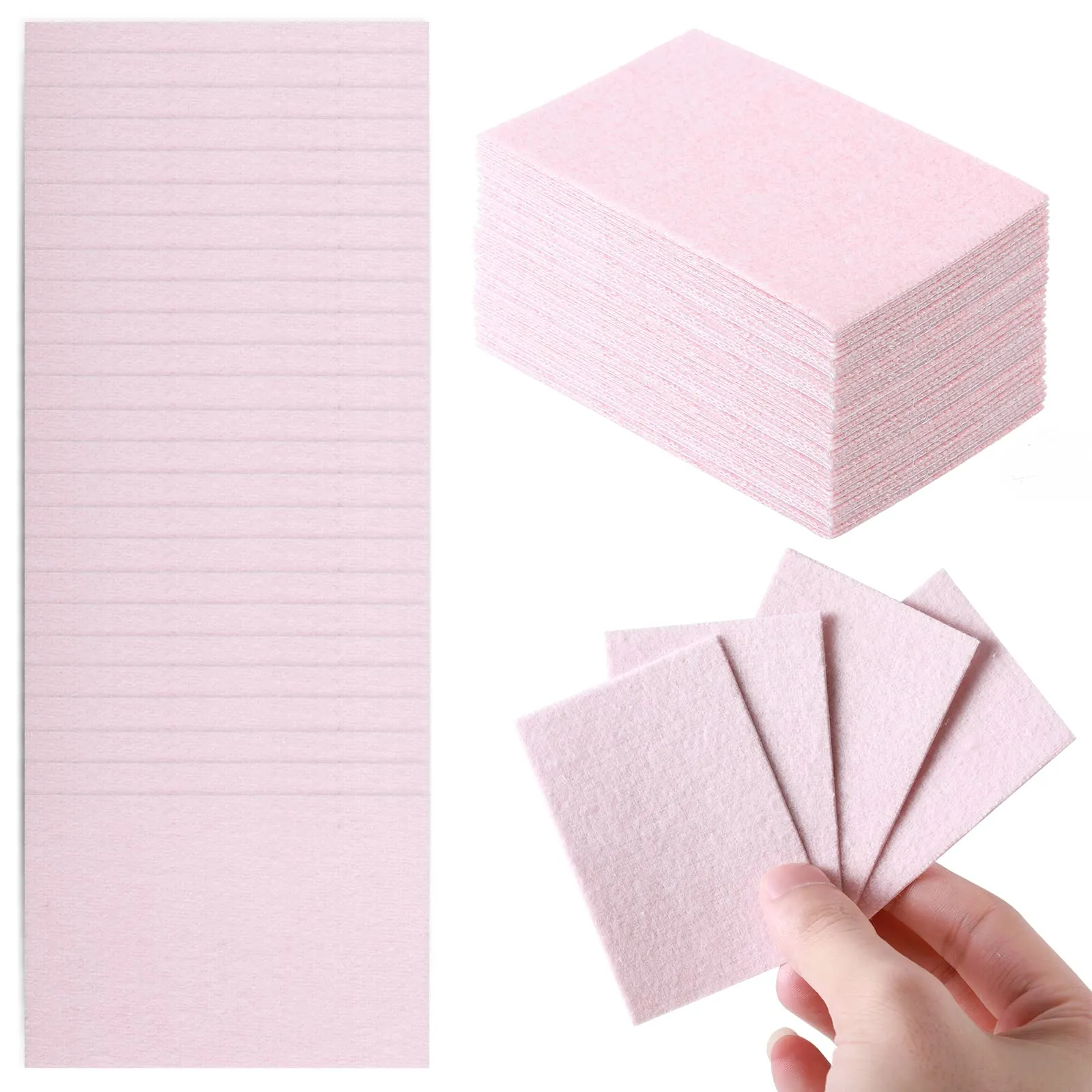 35 Pieces Moleskin for Foot Moleskin Tape Moleskin Blister Pads Flannel Adhesive Pads Heel Cushion Foot Care Stickers Blister Prevention Patches for New Shoes Protection, Reduce Friction Pain
