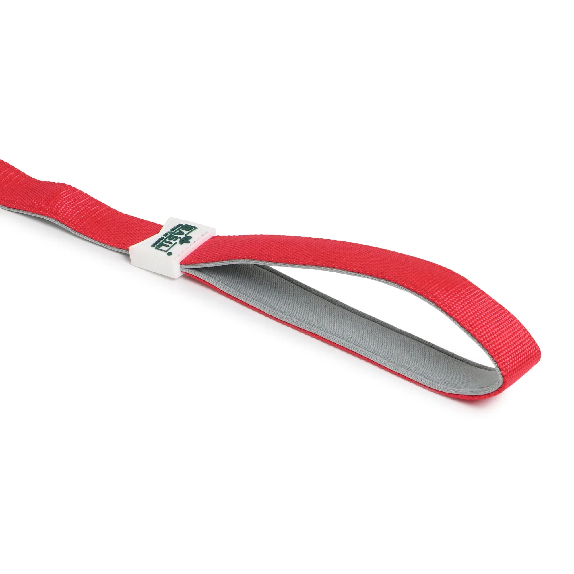 BASIL Padded Leash for Dogs & Puppies (Red)