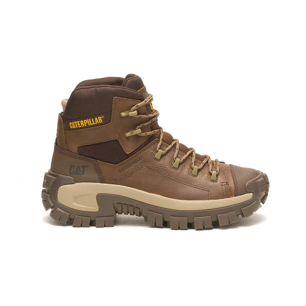 Caterpillar Invader Hiker Waterproof Soft Toe Men's Work Boot (p51083) In Pyramid