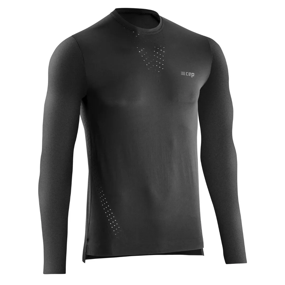 CEP | Ultralight Run Shirt Long Sleeve | Men's | Black