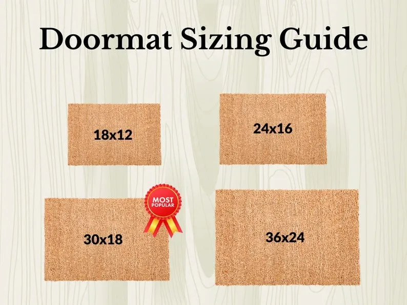 Coolspod- Outdoor Mat- Home Swede Home, Cute Swedish Family Door Mat New Home Wedding Gift