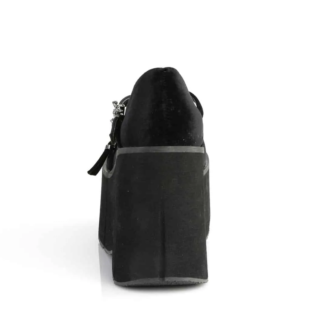 Demonia Velvet Platform Mary Jane Kera-10