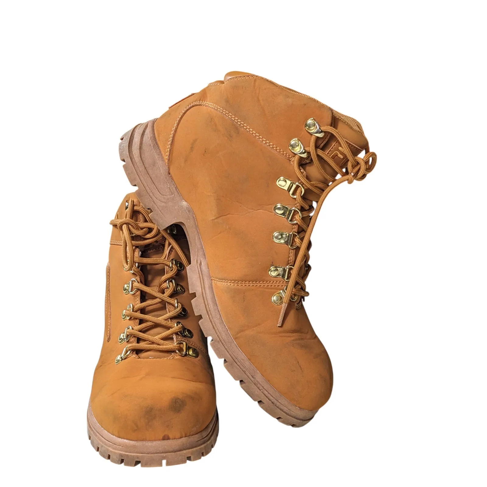 Fila Boots Mens 10.5 Diviner Combat Work Shoes Synthetic Lace Up Hiking 1HM00556