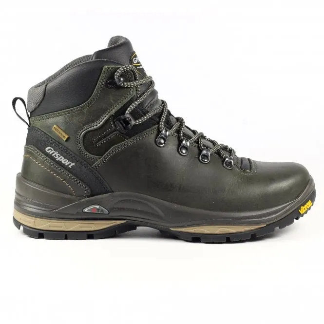 Grisport Saracen Green Unisex Leather Waterproof Hiking Boots