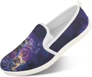 JoyLamoria Happy Puppy Family Walking Shoes Sneakers Unisex Arch Support Walking Shoe PlatformLoafers Cute Sport Shoes