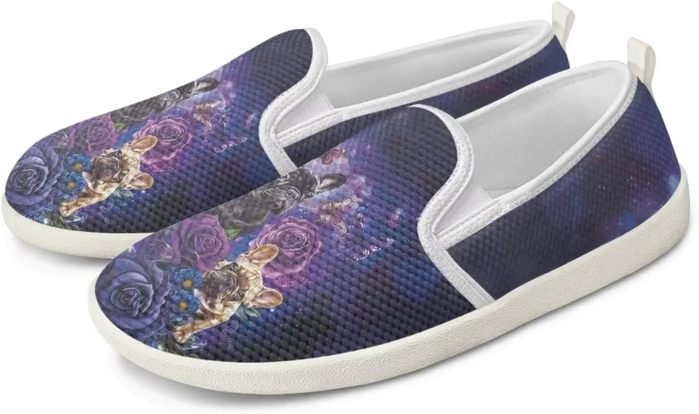 JoyLamoria Happy Puppy Family Walking Shoes Sneakers Unisex Arch Support Walking Shoe PlatformLoafers Cute Sport Shoes