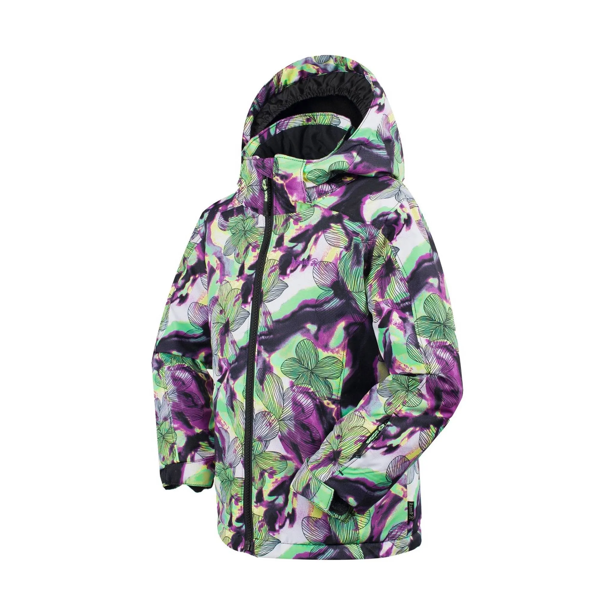 Kamik Kids' Tallie Floressence Jacket - Black/Multi