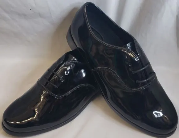 Mayson -- Men's Dress Oxford -- Black Patent