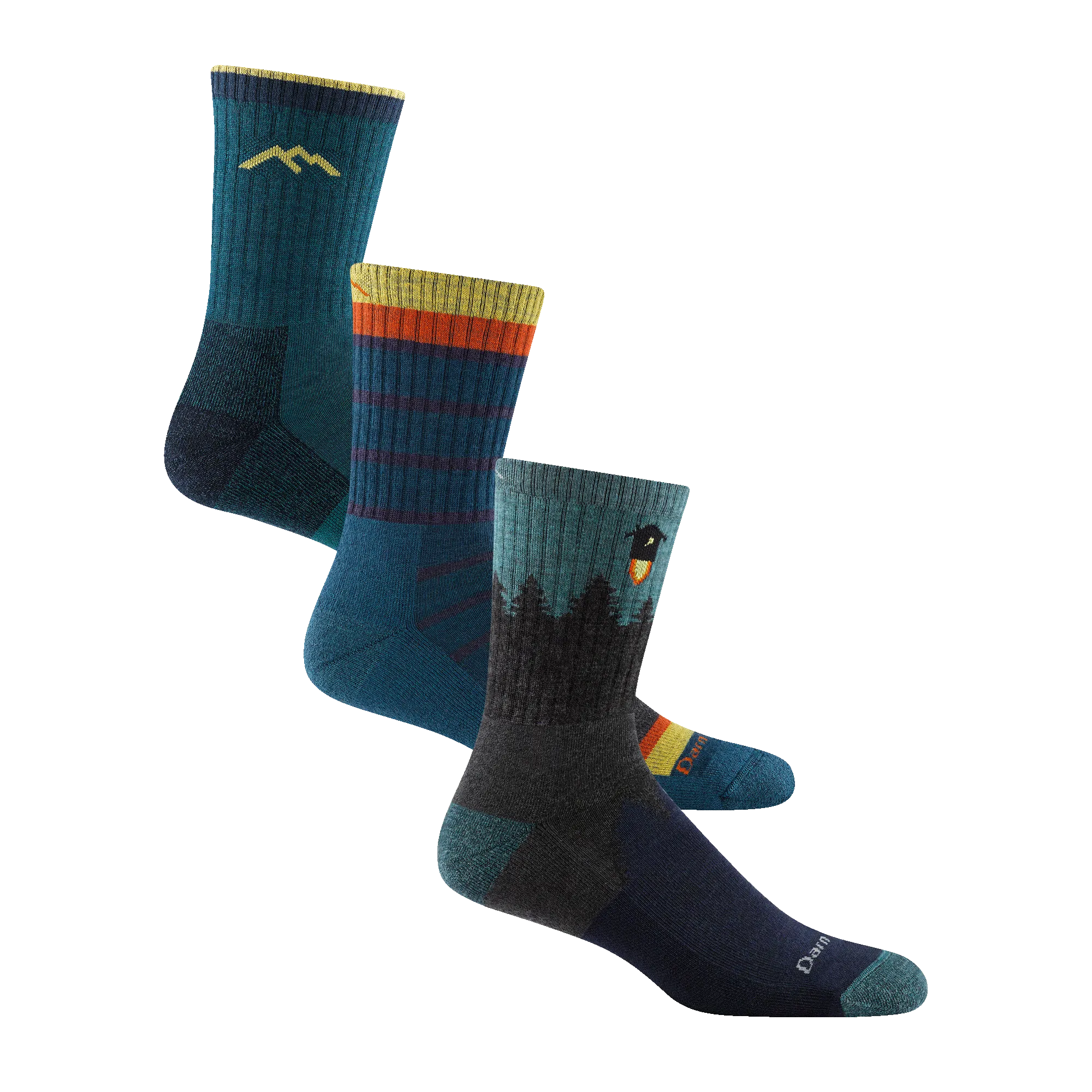 Men's Hiker Micro Crew 3-Pack