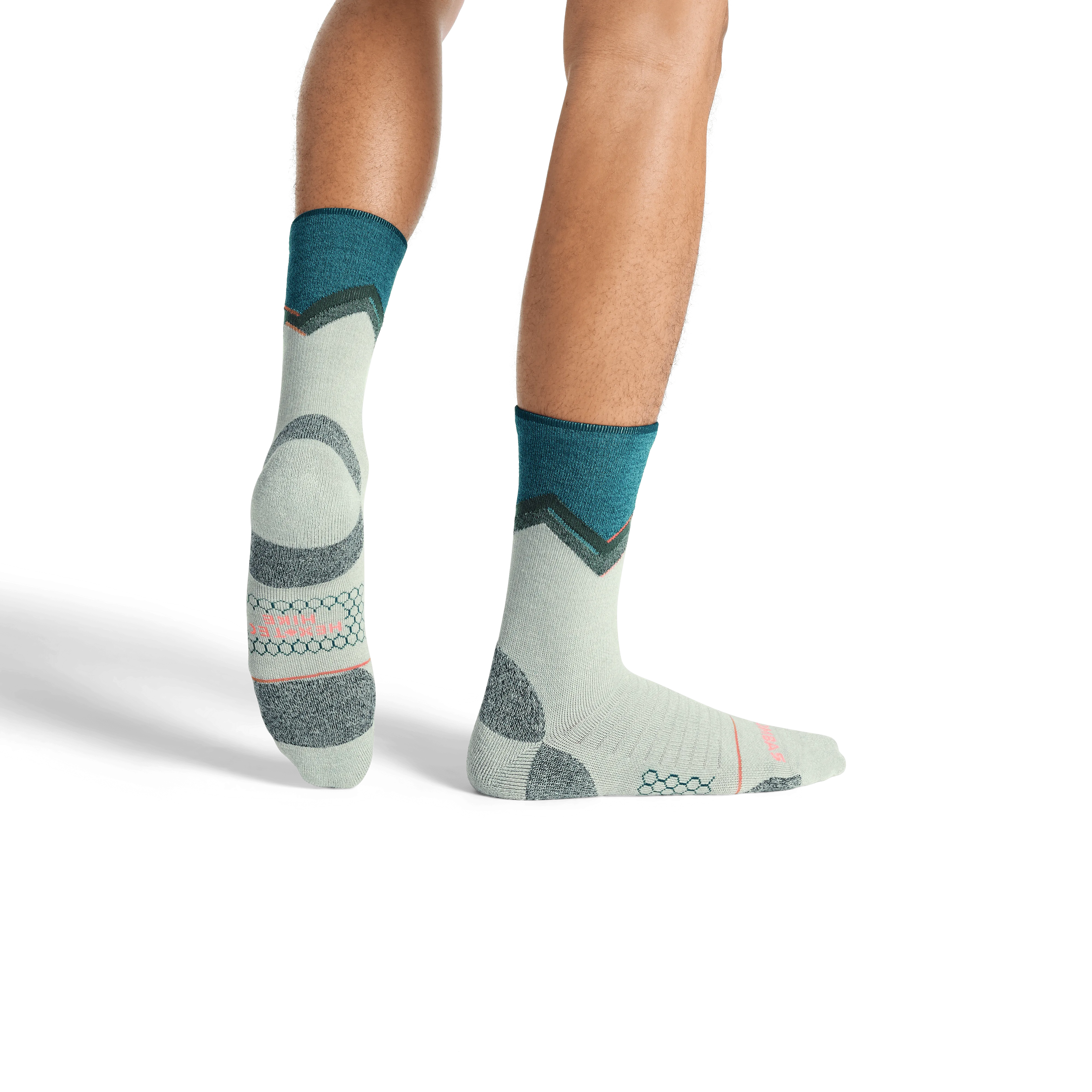 Men's Merino Wool Blend Hiking Calf Socks