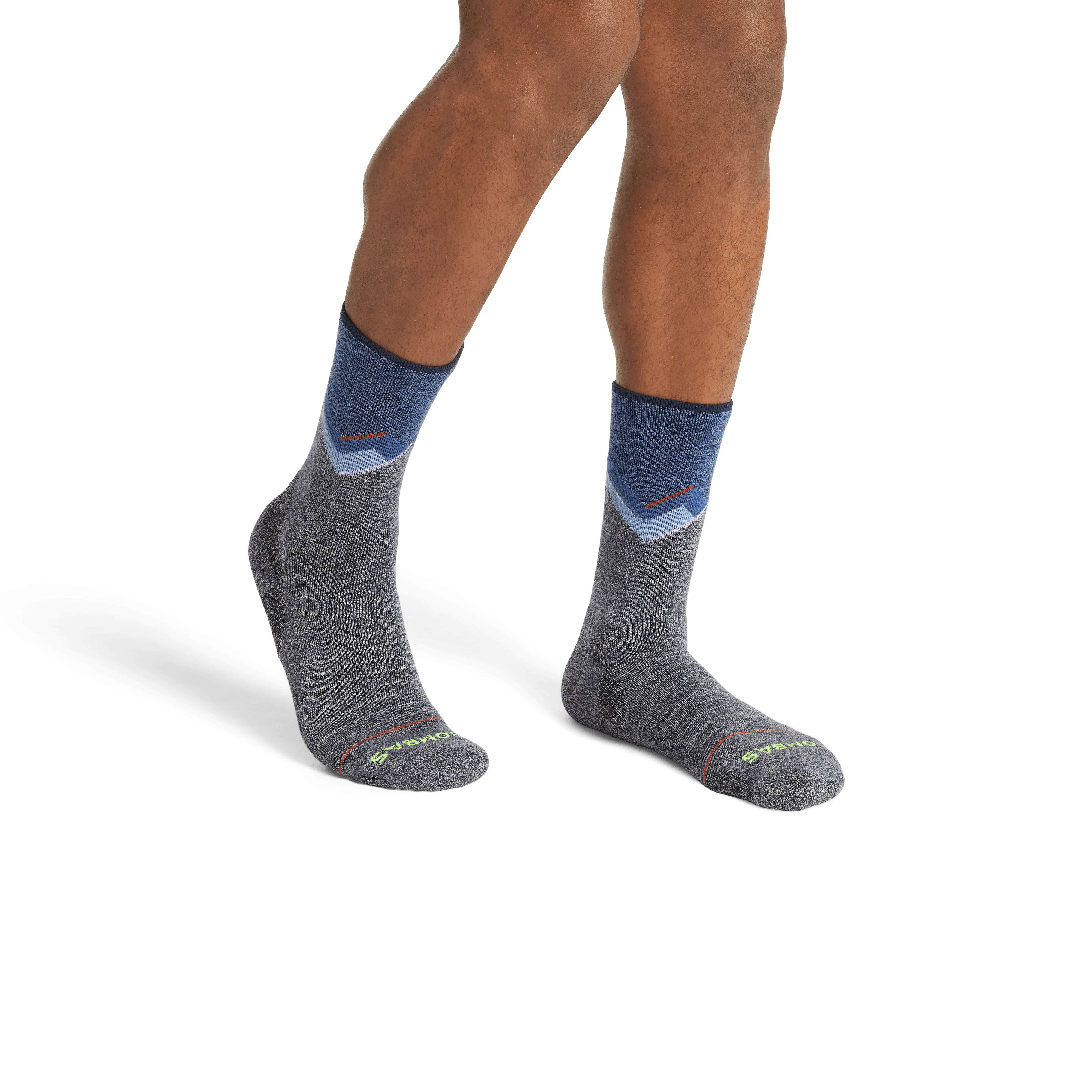 Men's Merino Wool Blend Hiking Calf Socks