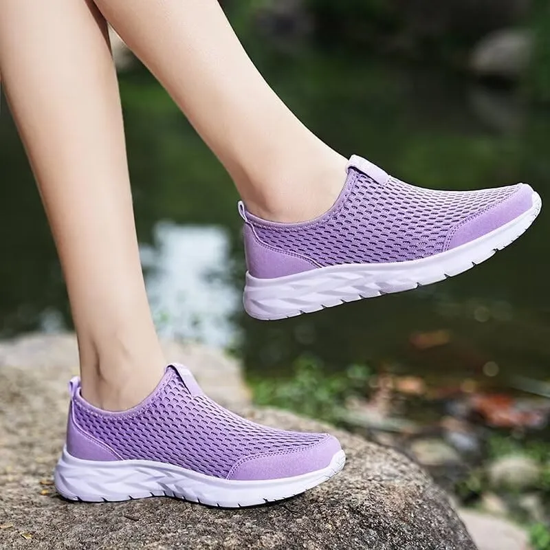 Men's Women's Lightweight Mesh Walking Shoes for Summer Sport Running Beach
