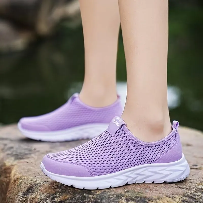 Men's Women's Lightweight Mesh Walking Shoes for Summer Sport Running Beach