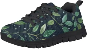 Pinupub Kids Graphic Sneakers for Boys Girls Tie Lace Non Slip Durable Running Walking Sports Shoes
