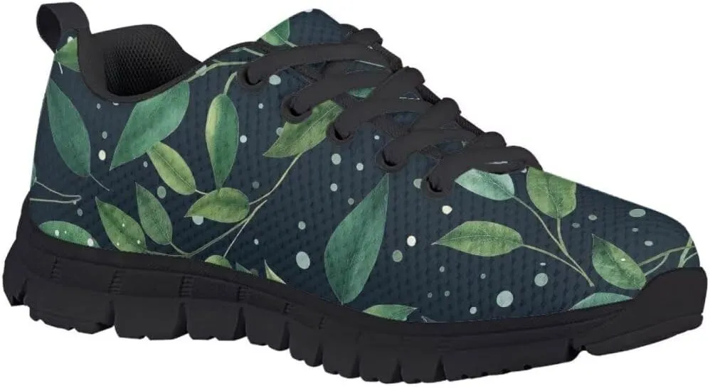 Pinupub Kids Graphic Sneakers for Boys Girls Tie Lace Non Slip Durable Running Walking Sports Shoes