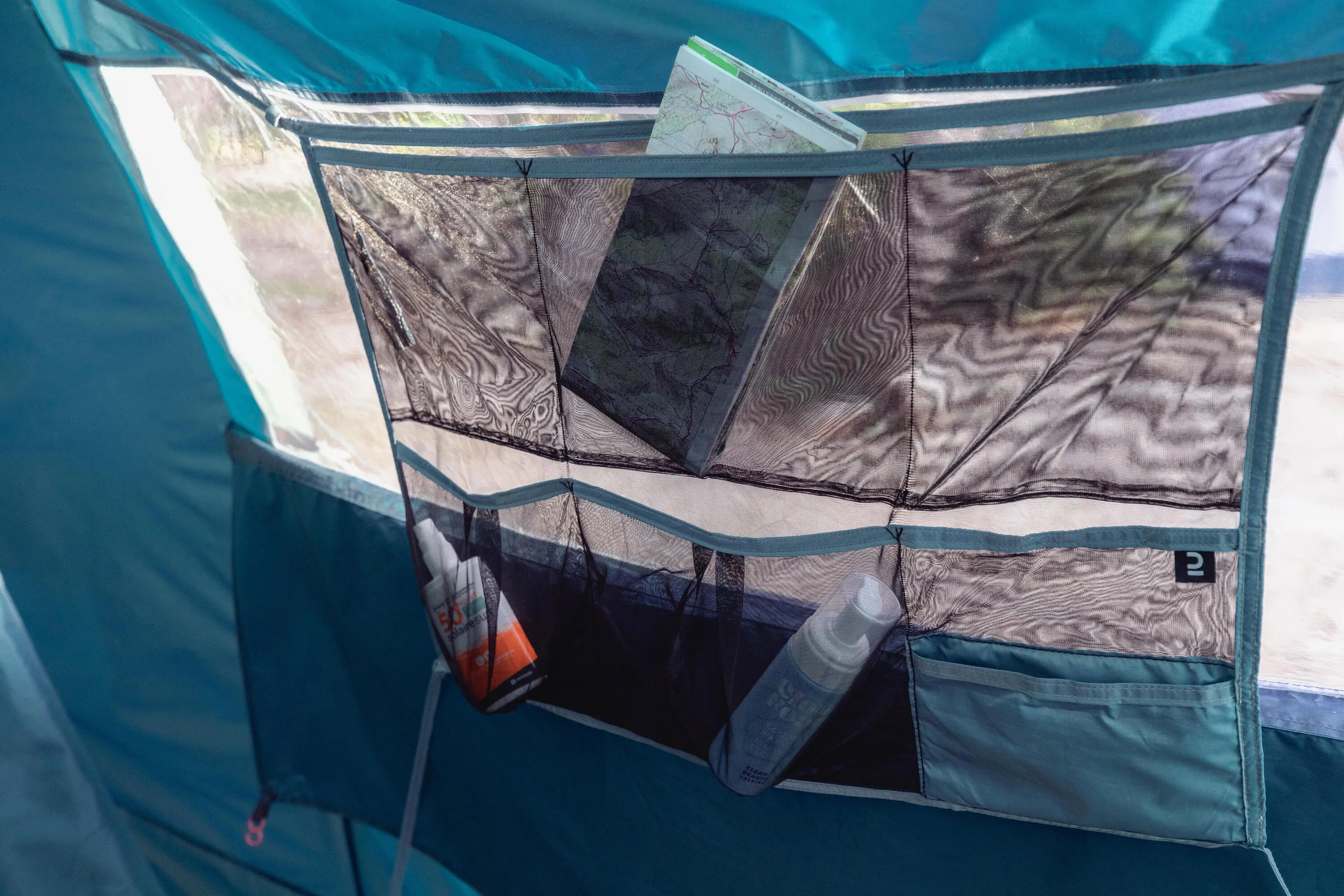 Quechua Universal Tent 6-Pouch Organizer