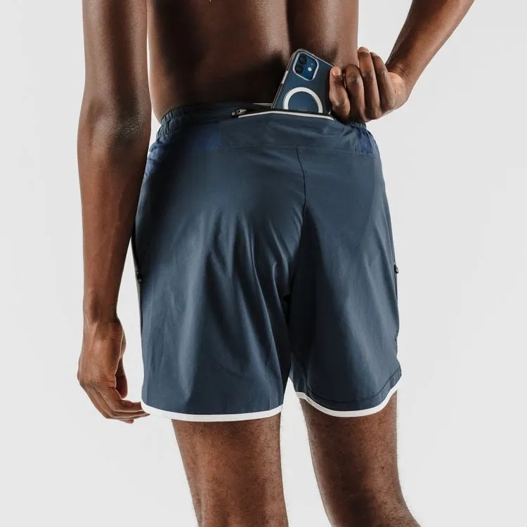 rabbit | Fully Charged 7" Shorts | Men's | Dress Blues