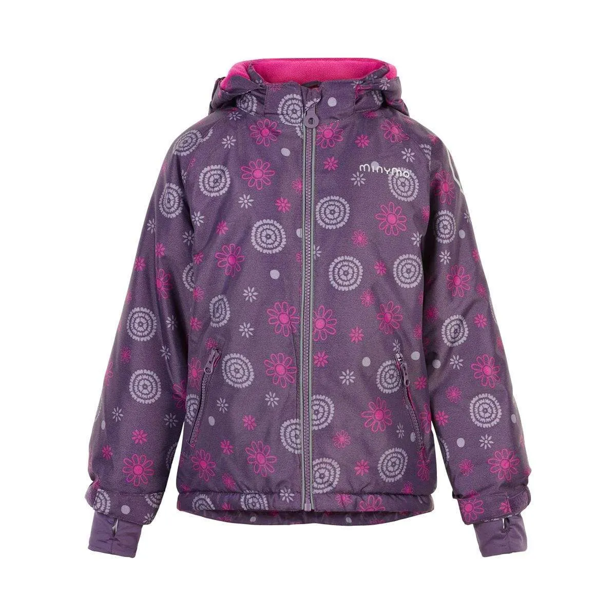 Snow jacket Oxford 8000 mm: Loganberry