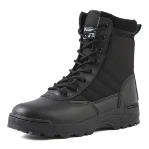 Tactical Boots Men Boots Special Force Desert Combat Boots Outdoor Hiking Boots Ankle Shoes Men Work Safty Shoes
