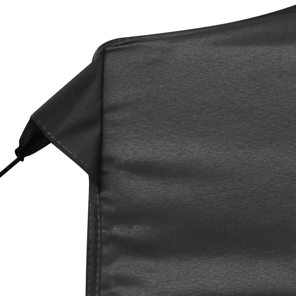 vidaXL Professional Folding Party Tent with Walls Aluminium 6x3 m Anthracite
