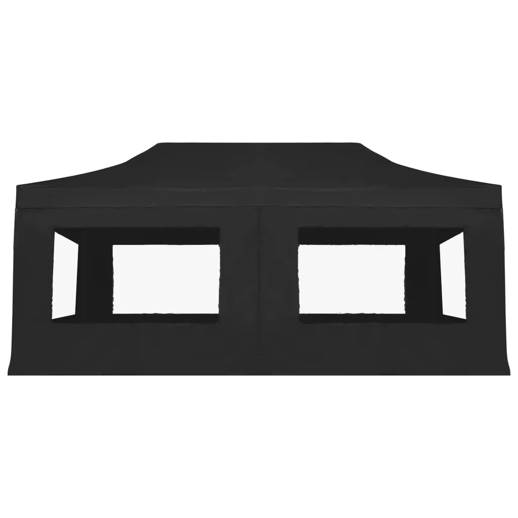 vidaXL Professional Folding Party Tent with Walls Aluminium 6x3 m Anthracite
