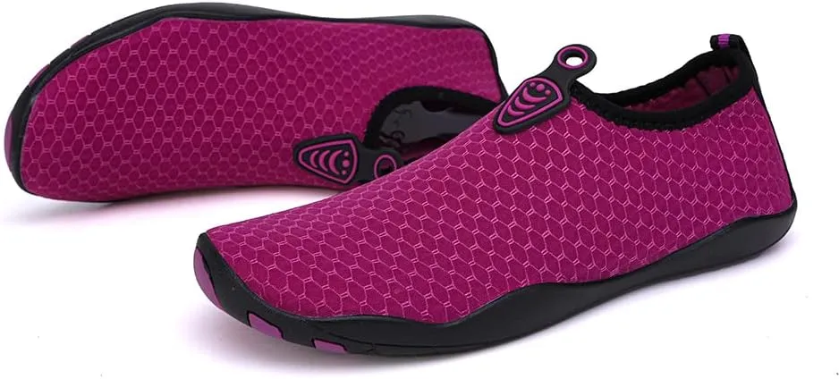 Vsufim Quick-Dry Water Sports Barefoot Shoes Aqua Socks for Swim Beach Pool Surf Yoga for Women Men