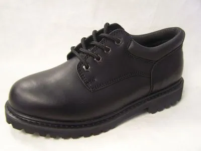 Wellington -- Men's Lo Cut Work Oxford -- Black