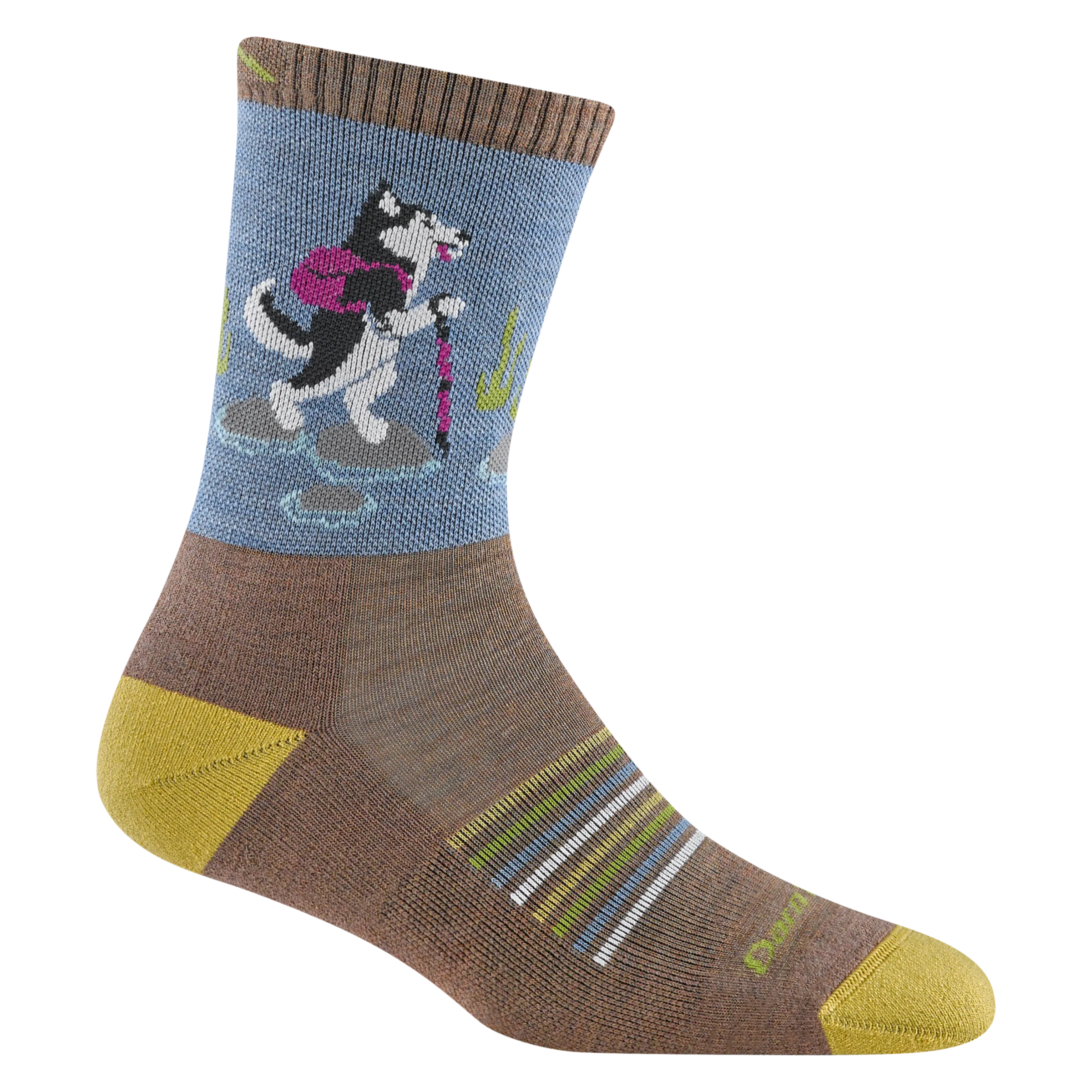 Women's Critter Club Micro Crew  Lightweight Hiking Sock