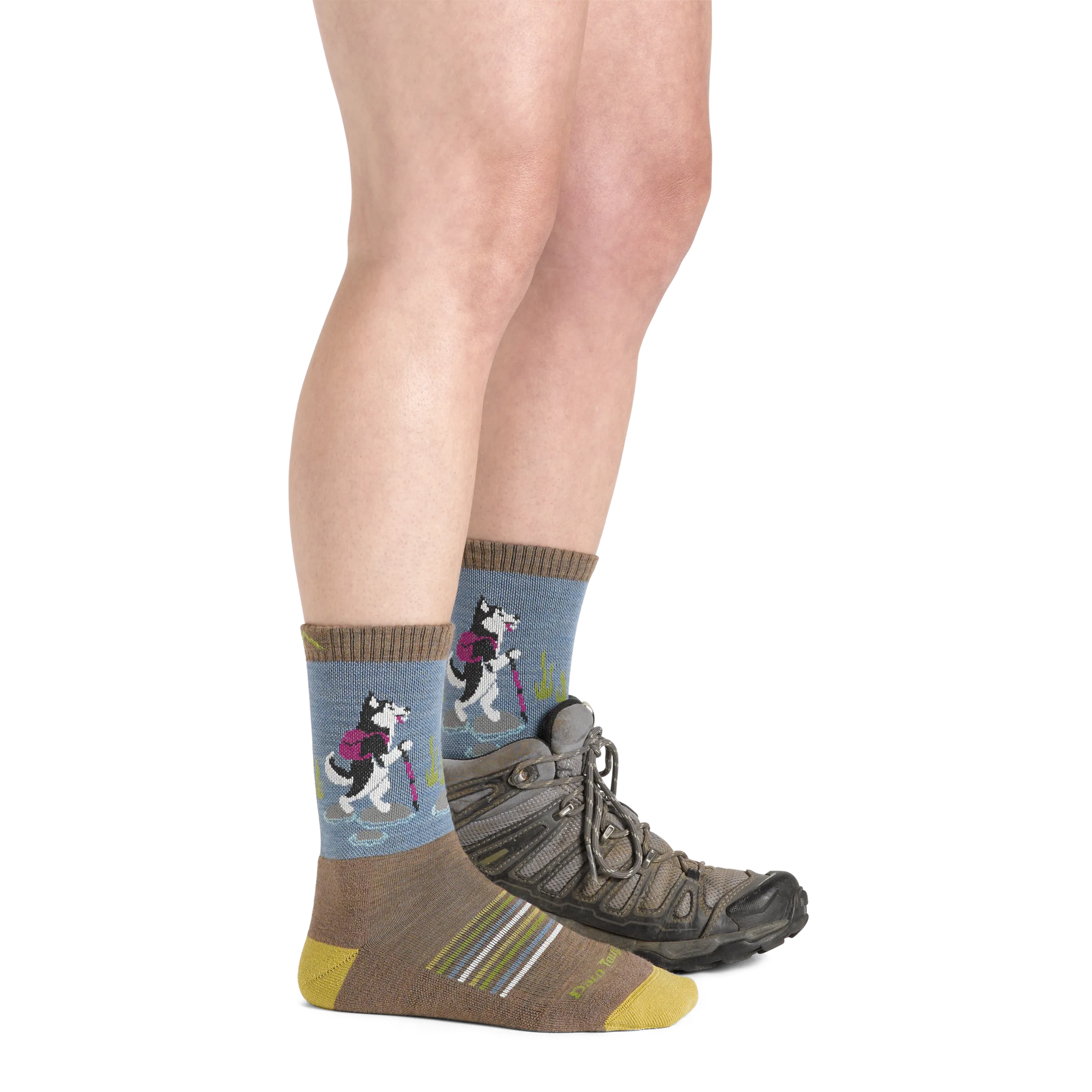 Women's Critter Club Micro Crew  Lightweight Hiking Sock