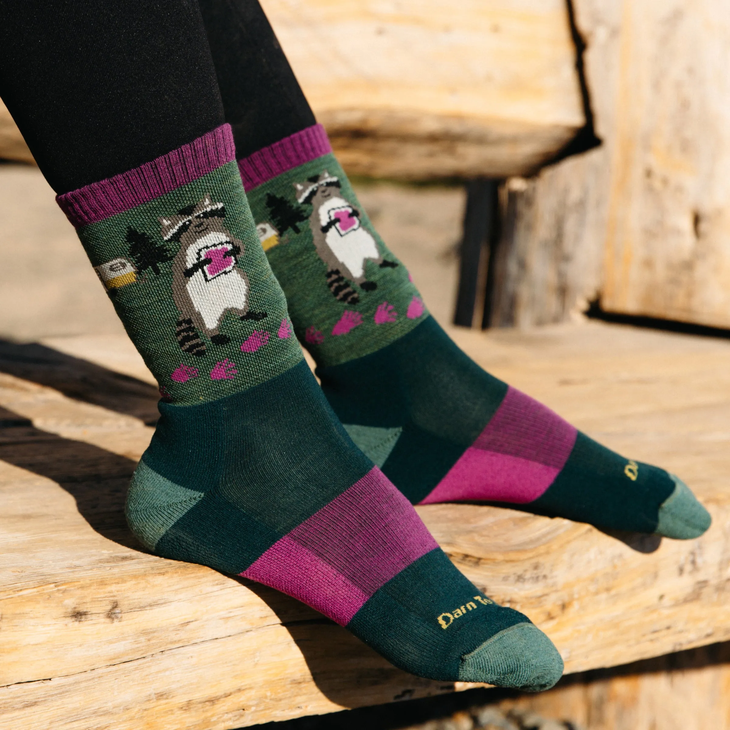Women's Critter Club Micro Crew  Lightweight Hiking Sock